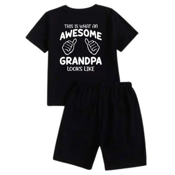 This Is What An Awesome Grandpa Looks Like Short Tracksuit This Is What An Awesome Grandpa Looks Like Short Tracksuit