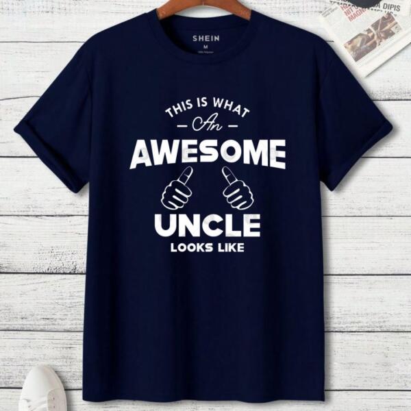 This Is What An Awesome Uncle Looks Like T-Shirt (3)