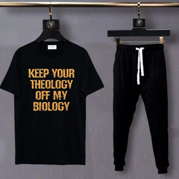 Keep Your Theology Off My Biology Tracksuit Keep Your Theology Off My Biology Tracksuit