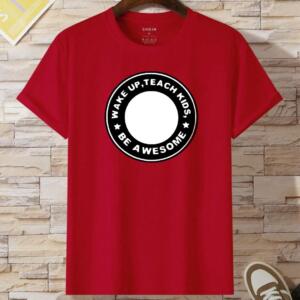 Wake Up Teaches Kids Be Awesome T-Shirt (2)