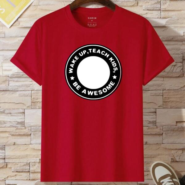 Wake Up Teaches Kids Be Awesome T-Shirt (2)