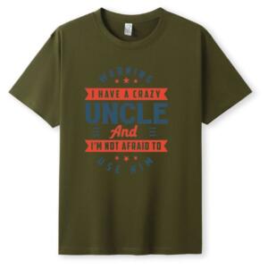 Warning I Have A Crazy Uncle T-Shirt (5)