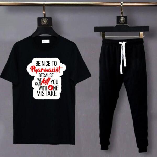 Be Nice To Pharmacist Because We Can Kill You With One Mistake Tracksuit