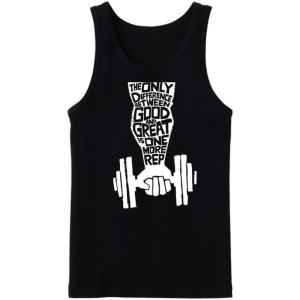 Difference Good And Great Is One More Rep Tanktop