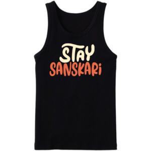 Stay Sanskari Tanktop
