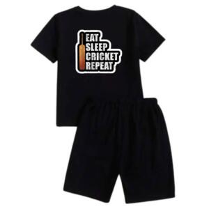 Eat Sleep Cricket Repeat Short Tracksuit