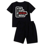 Eat Sleep Football Repeat Short Tracksuit