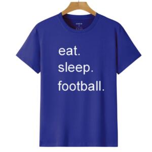 Eat Sleep Football T-Shirt - Image 6