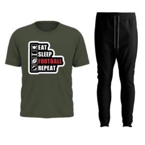 Eat Sleep Football Repeat Tracksuit - Image 2