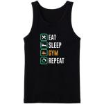 Eat Sleep Gym Repeat Tanktop