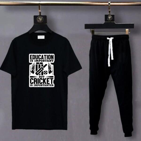 Education Is Important But Cricket Is Importanter Tracksuit