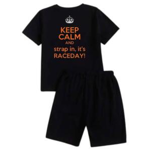 F1 Keep Calm And Strap In It's Raceday Short Tracksuit
