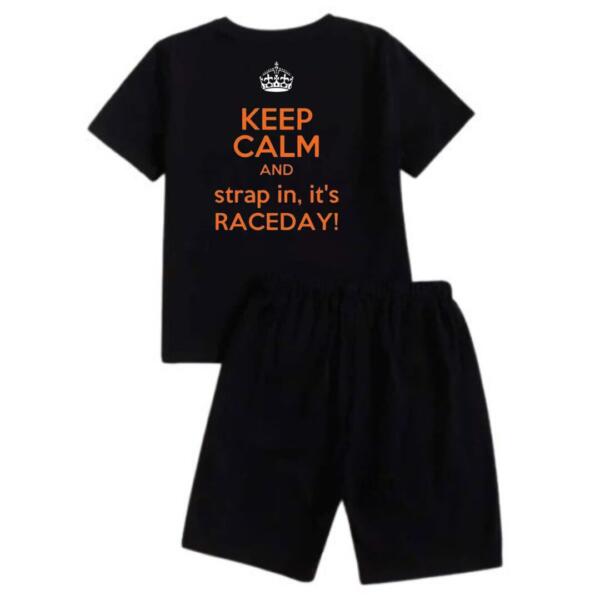 F1 Keep Calm And Strap In It's Raceday Short Tracksuit F1 Keep Calm And Strap In It's Raceday Short Tracksuit