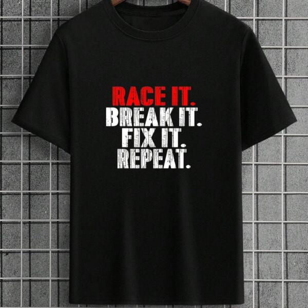 F1 Race It Break It T-Shirt