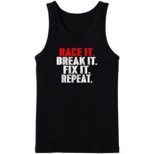 F1 Race It Break It Tanktop