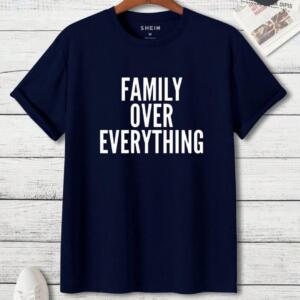 Family Over Everything T-Shirt - Image 2
