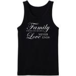 Family Where Life Begins And Love Never Ends Tanktop