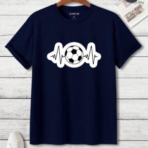 Football Heartbeat T-Shirt - Image 7