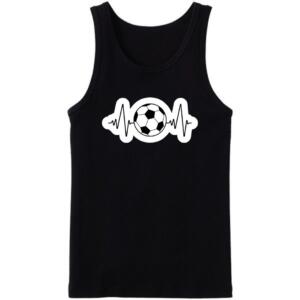 Football Heartbeat Tanktop