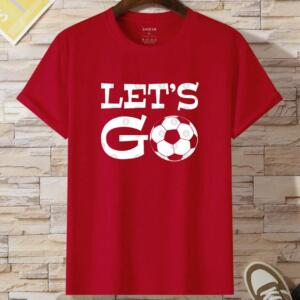 Football Let's Go T-Shirt - Image 4