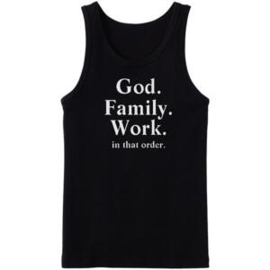 God Family Work Tanktop