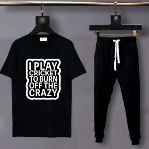 I Play Cricket To Burn Off Crazy Tracksuit