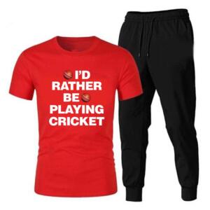 I'd Rather Be Playing Cricket Tracksuit - Image 4