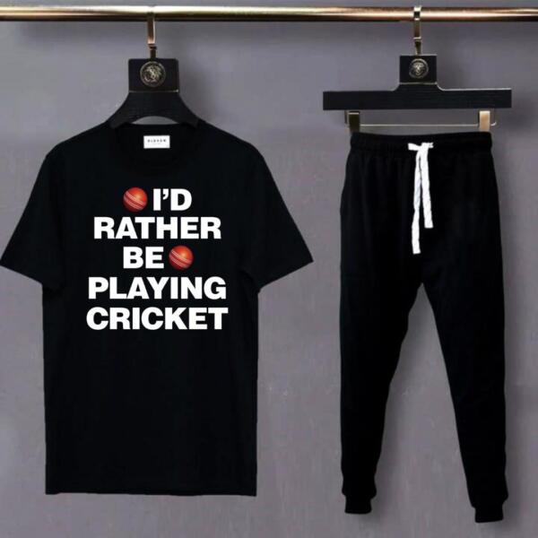 I'd Rather Be Playing Cricket Tracksuit