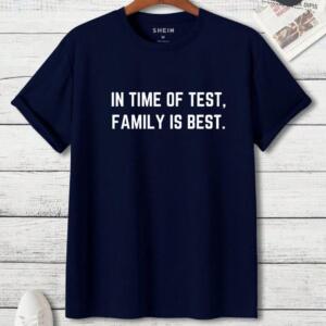 In Time Of Test Family Is Best T-Shirt - Image 7