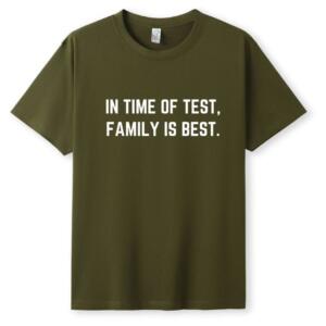 In Time Of Test Family Is Best T-Shirt - Image 5