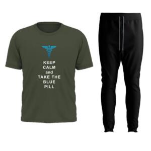 Keep Calm And Take The Blue Pill Tracksuit - Image 2