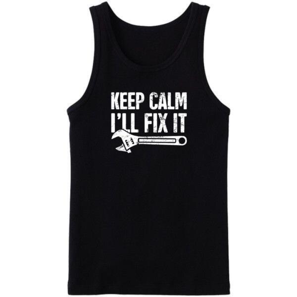 Keep Calm I'll Fix it Tanktop