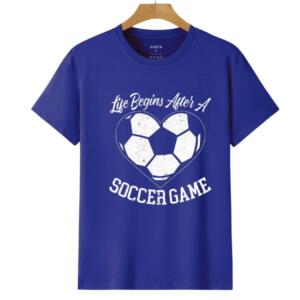 Life Begins After A Soccer Game T-Shirt - Image 6