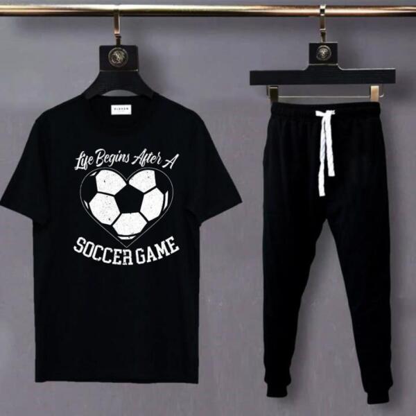 Life Begins After A Soccer Game Tracksuit