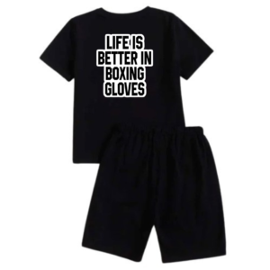 Life Is Better In Boxing Gloves Short Tracksuit