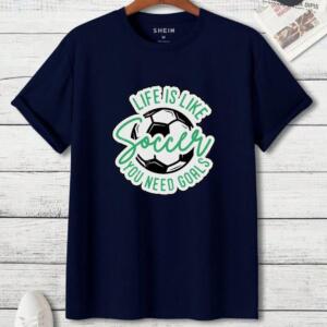 Life Is Like A Soccer You Need Goals T-Shirt - Image 3