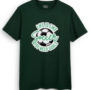 Life Is Like A Soccer You Need Goals T-Shirt - Image 7