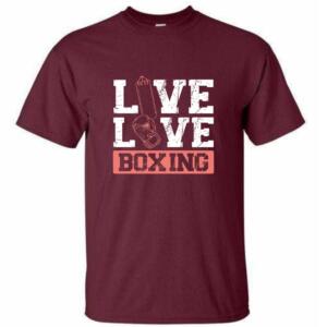 Live Love Boxing T-Shirt - Image 6
