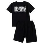 Mechanic Don't Argue They Explain Why They Are RIght Short Tracksuit