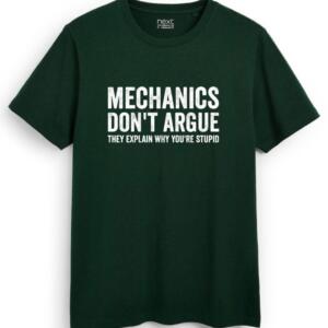 Mechanic Don't Argue They Explain Why You're Stupid T-Shirt - Image 3