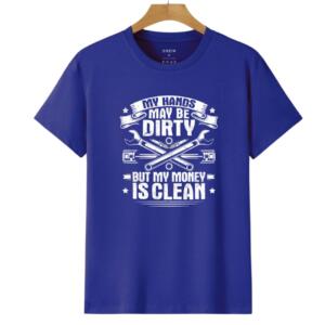 Mechanic Hands May Be Dirty But Money Is Clean T-Shirt - Image 6
