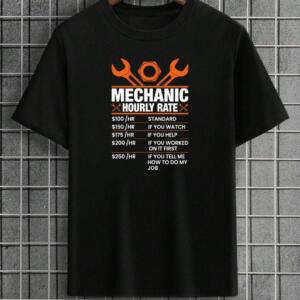 Mechanic Hourly Rates T-Shirt