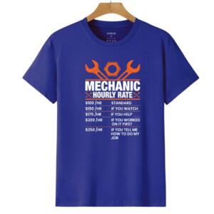 Mechanic Hourly Rates T-Shirt - Image 4