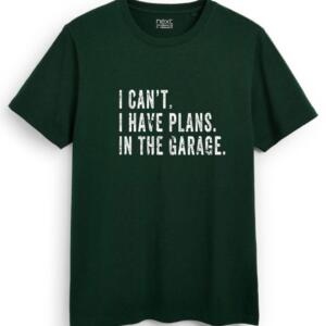 Mechanic I Can't I Have Plans In The Garage T-Shirt - Image 6