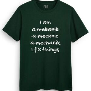 Mechanic I Fix Things T-Shirt - Image 7
