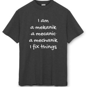 Mechanic I Fix Things T-Shirt - Image 6