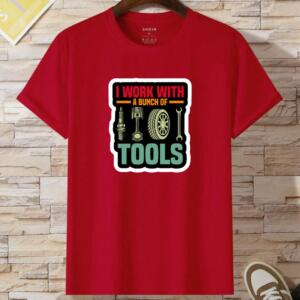 Mechanic I Work With Bunch Of Tools T-Shirt - Image 8