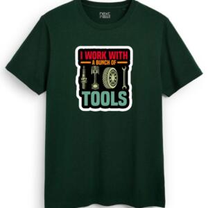 Mechanic I Work With Bunch Of Tools T-Shirt - Image 4
