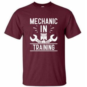 Mechanic In Training T-Shirt - Image 2