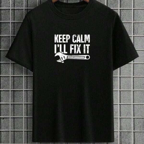 Mechanic Keep Calm I'll Fix It T-Shirt